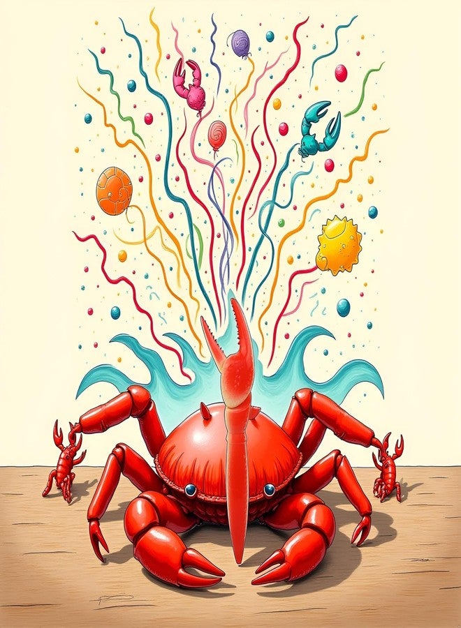 Mozff Crab Lobster Claw Gel Pens, Ocean Themed Writing Pens, Novelty Office School Supplies - Image 4