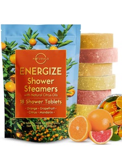 Shower Steamers Aromatherapy  Birthday Gifts for Women  Shower Bombs Aromatherapy Spa Day Essentials Relaxation Spa Gifts  Self Care Unique Gifts for Women and Men Citrus 18 Count