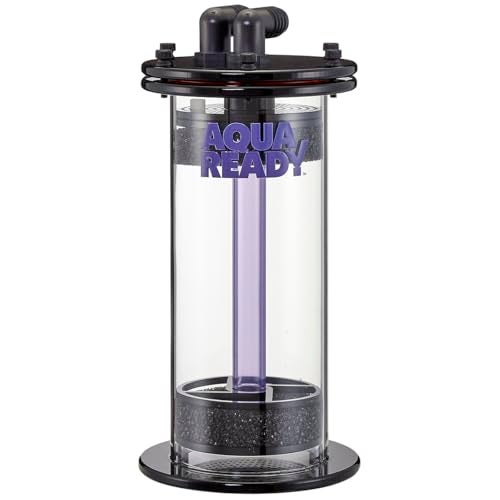 AquaReady Fluidized Up Flow Media Reactor FR-1E Freshwater and Saltwater Aquarium Reactor Filtration, Great for Carbon, GFO, Biopellets, and More, Reduce Pollutants, Odors, Discoloration - Image 1