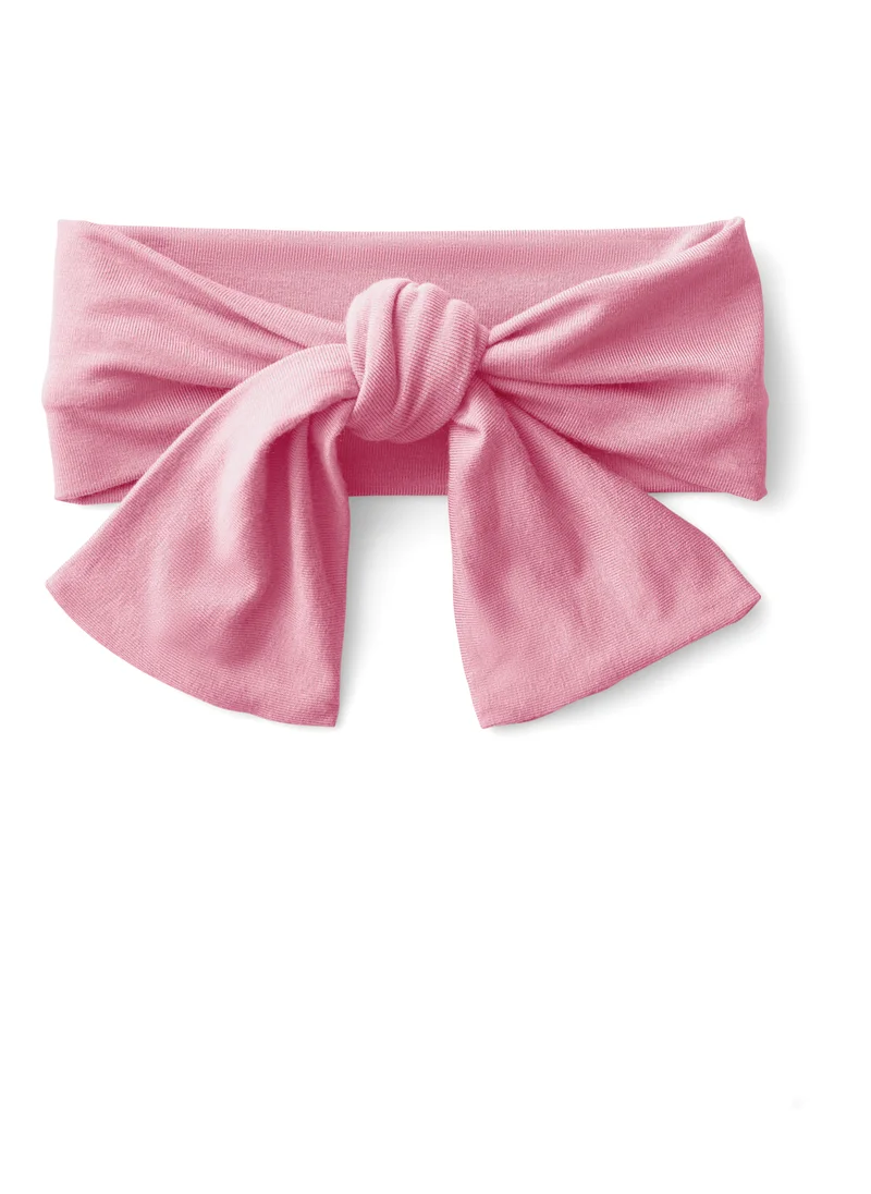 أنفي بيبي Organic Knotted Headband Pink