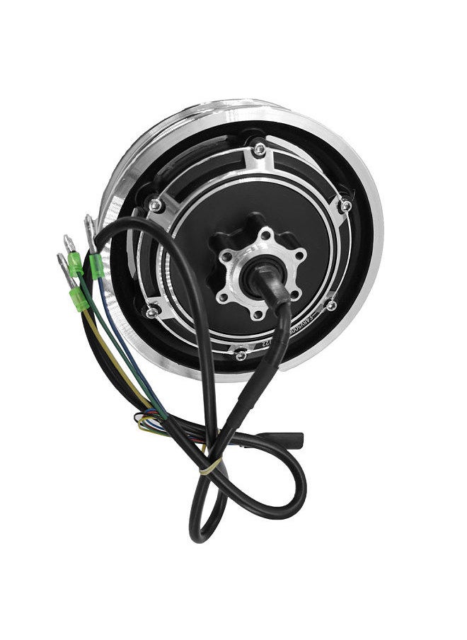 Generic - 10'' Electric Scooter Hub Motor 48V 500W Brushless Dis Brake Hub Motor E Bike Motor Replacement for KUGOO M4  / M4 PRO Folding Electric Scooter E-scooter Accessories - Image 1