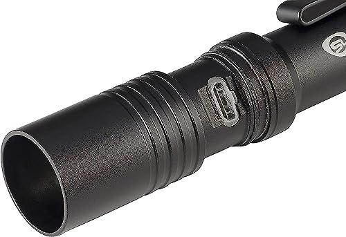 Streamlight 66320 MacroStream USB 500-Lumen 2000-Candela Rechargeable EDC Compact LED Flashlight with USB Cable, Black - Image 3