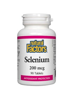 natural Factors Natural Factors Selenium, 200 mcg, 90 Tablets 