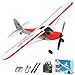 VOLANTEXRC RC Plane Trainer Sport Cub 4CH Remote Control Airplane with Prop Saver 6Axis Gyro Stabilizer  3 Modes to Fly Radio Controlled Aircraft RTF for Beginners  Adults 500mmRed - Image 2