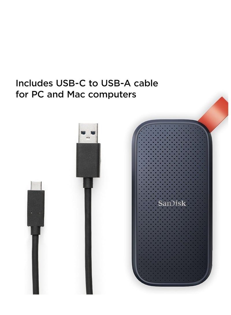 sandisk 1TB Portable SSD - Up to 800MB/s, USB-C, USB 3.2 Gen 2 - SDSSDE30-1T00-G26 - Image 3