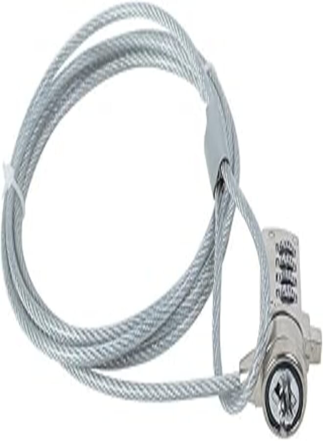 1850 Numbers Lock for Notebook Computers - Silver 