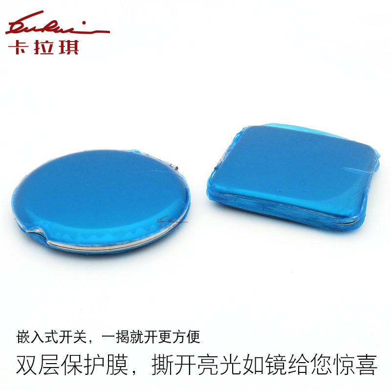 Stainless Steel Unbreakable Small Mirror Portable Double-Sided Makeup Mirror Diy Logo Engraving 2022 New Mirror - Image 4