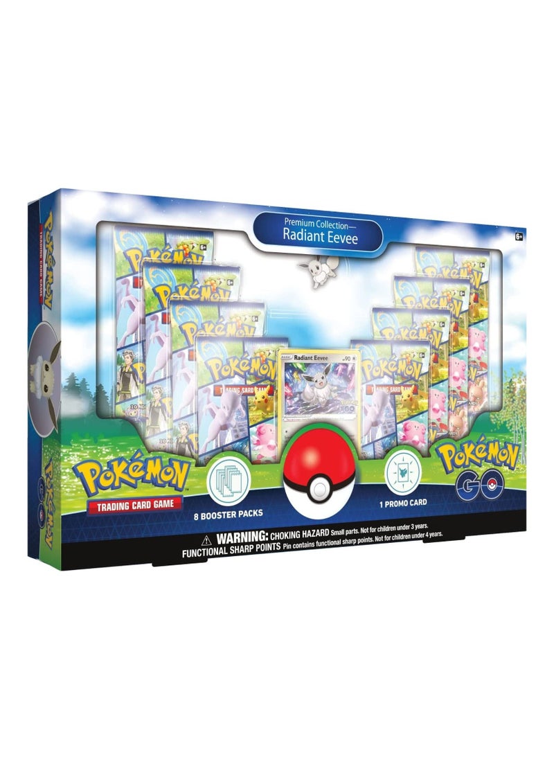 Pokemon TCG Pokemon TCG Sword & Shield GO Premium Collection Radiant Evee Box 