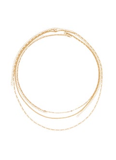 Huitich Trendy Multi-Layer Sequin Chain Waist Jewelry 3-Piece Set  - Image 1