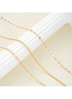 Huitich Trendy Multi-Layer Sequin Chain Waist Jewelry 3-Piece Set  - Image 3