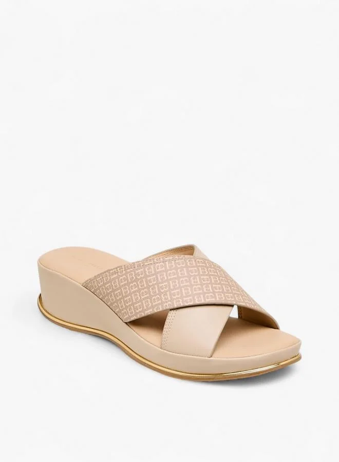 Flora Bella By Shoexpress Women Printed Wedge Sandals