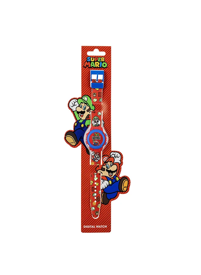 Disney Boys Digital Round Shape Plastic Wrist Watch - GSM4234 - 32 Millimeter