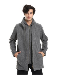Andora Multi Zippers Hooded Gokh Jacket  - Image 1