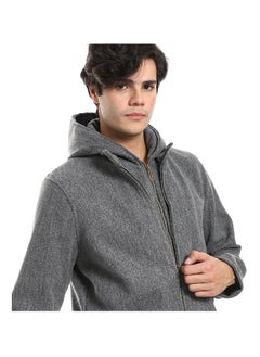 Andora Multi Zippers Hooded Gokh Jacket  - Image 2