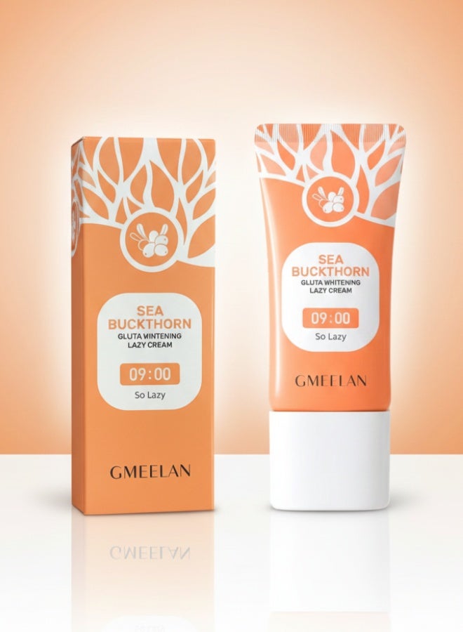 Sea Buckthorn Gluta Whitening Lazy Cream 30 ml Brightening Moisturizing Tone Up Skin Care