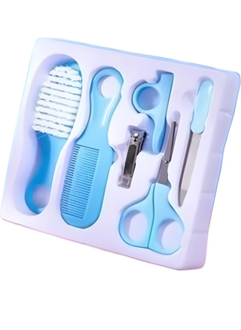 Generic New Born Baby Care Kit 6 pcs - Blue Color  - Image 2