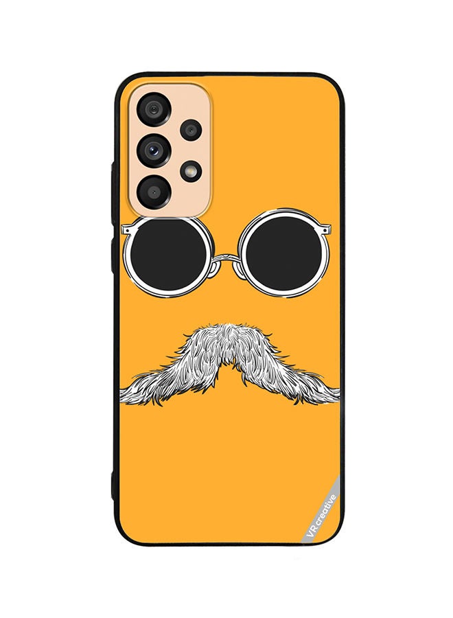 VR CREATIVE Protective Case Cover For Samsung Galaxy A53 5G Baba Mustaches Design Multicolour - Image 1