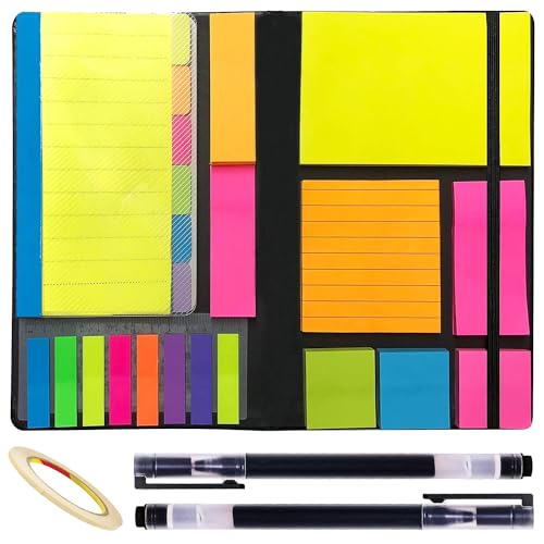 JIURUN Sticky Notes Set 710 Pack, Divider Sticky Notes Tabs, Office Supplies, Planner Sticky Note Dividers Tabs, Book Notes, Back to School Supplies (710pcs) - Image 1