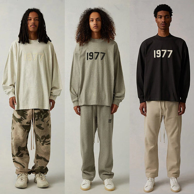 1977 L-Shirt 1977 Long-Sleeved T-Shirt - Image 2