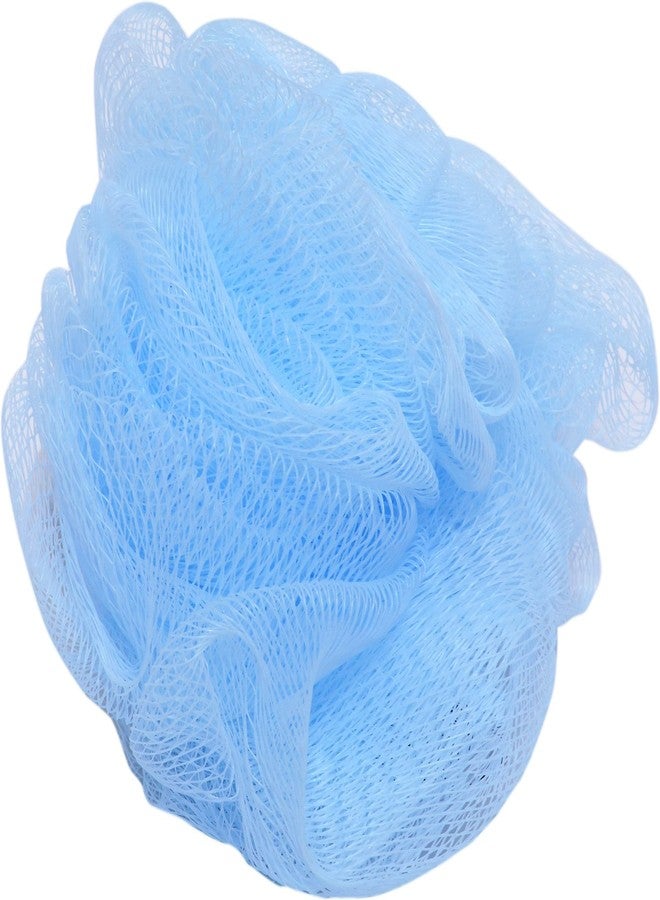 Bindian ليفة استحمام شبكية، كرة استحمام، إكسسوارات حمام للرجال والنساء (عبوة من قطعتين) ليفة متعددة الألوان - Image 1
