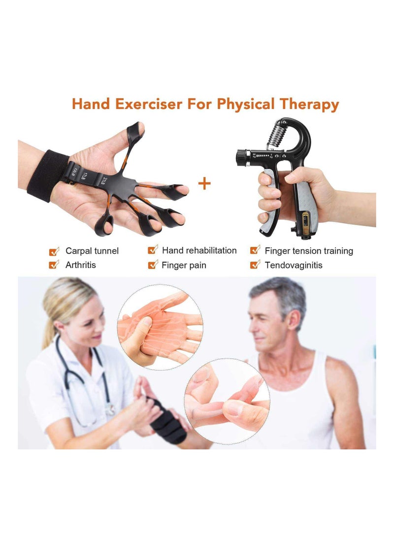 EMIRAND Gripster Hand and Finger Grip Strengther Combo  - Image 2