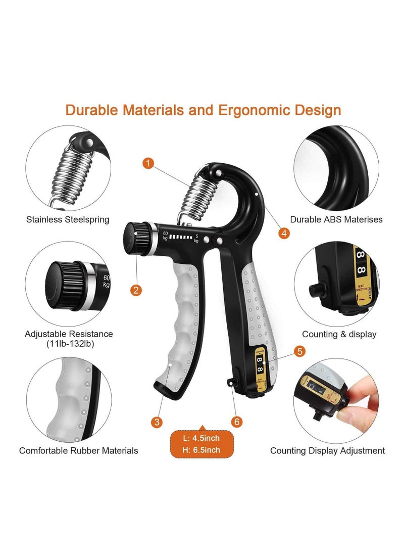 EMIRAND Gripster Hand and Finger Grip Strengther Combo  - Image 3