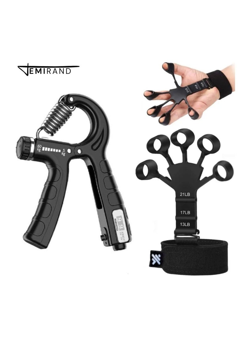 EMIRAND Gripster Hand and Finger Grip Strengther Combo  - Image 5