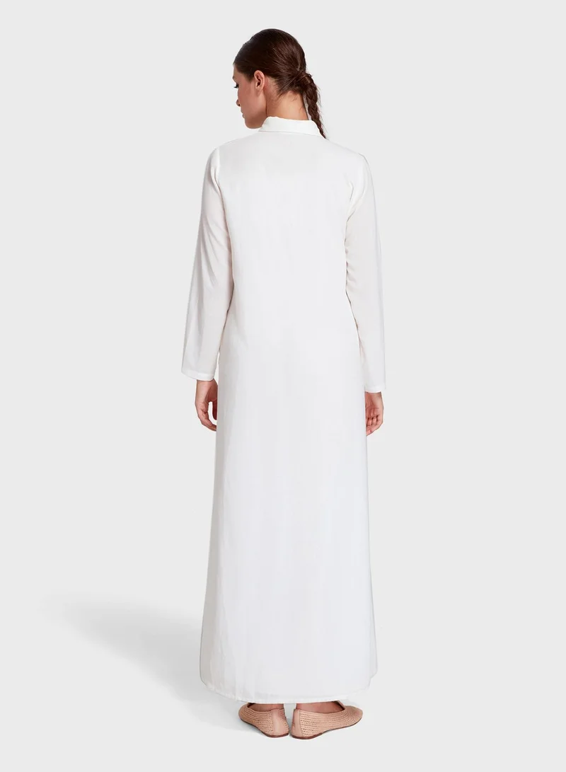 ELEGANZA Pleated Dress