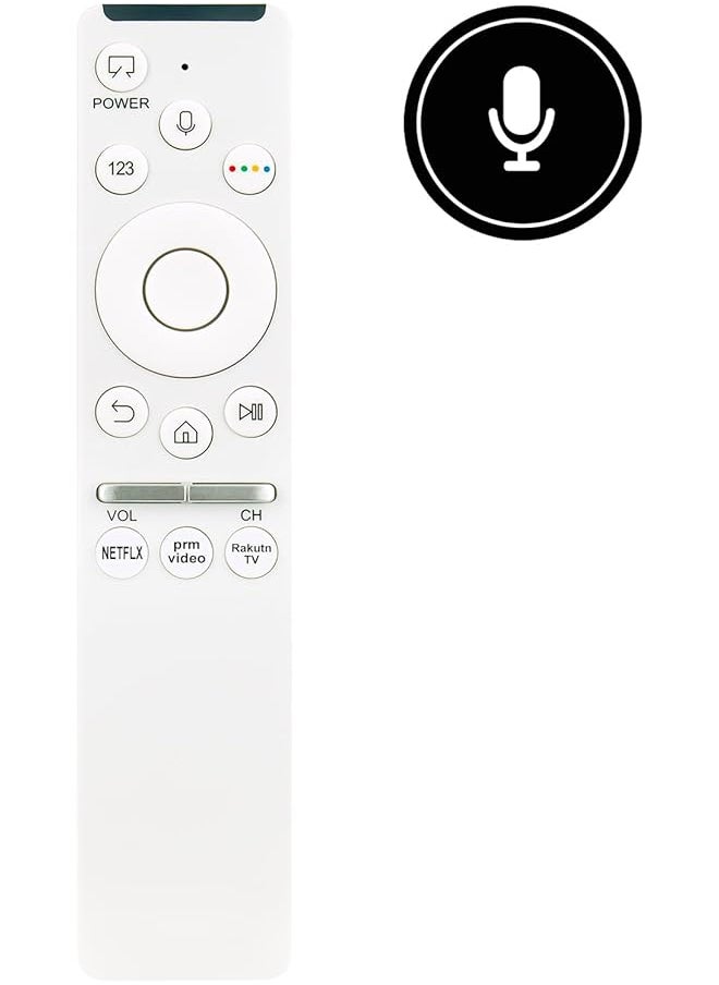 erorex - Bn59 01312R Voice Replaced Remote Control Fit For Samsung Smart Tv Qqe555Ls03Rauxzg Qe65Ls03 Qe32Ls03Tcqe43Lso3 Qe43Ls03Rauxzg Qe49Ls03Rauxzg Qe55Ls03 Sub Remote Control Bn59 01330J - Image 1