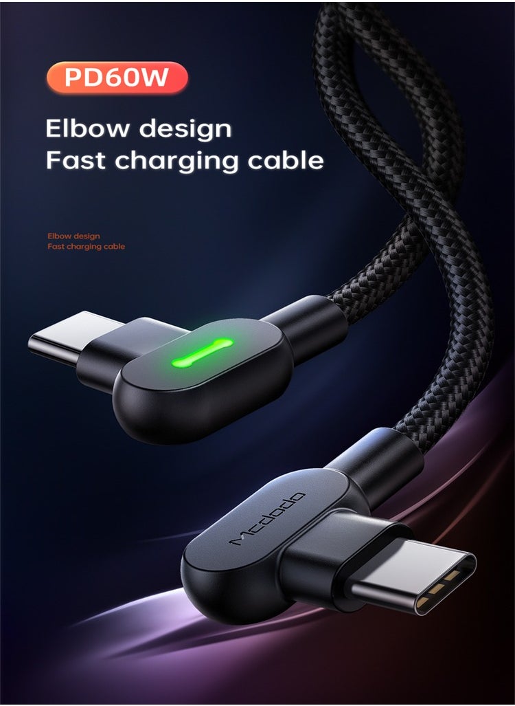 مكدودو كيبل تايب سي لتايب سي 60W PD شحن سريع للألعاب  - Image 2