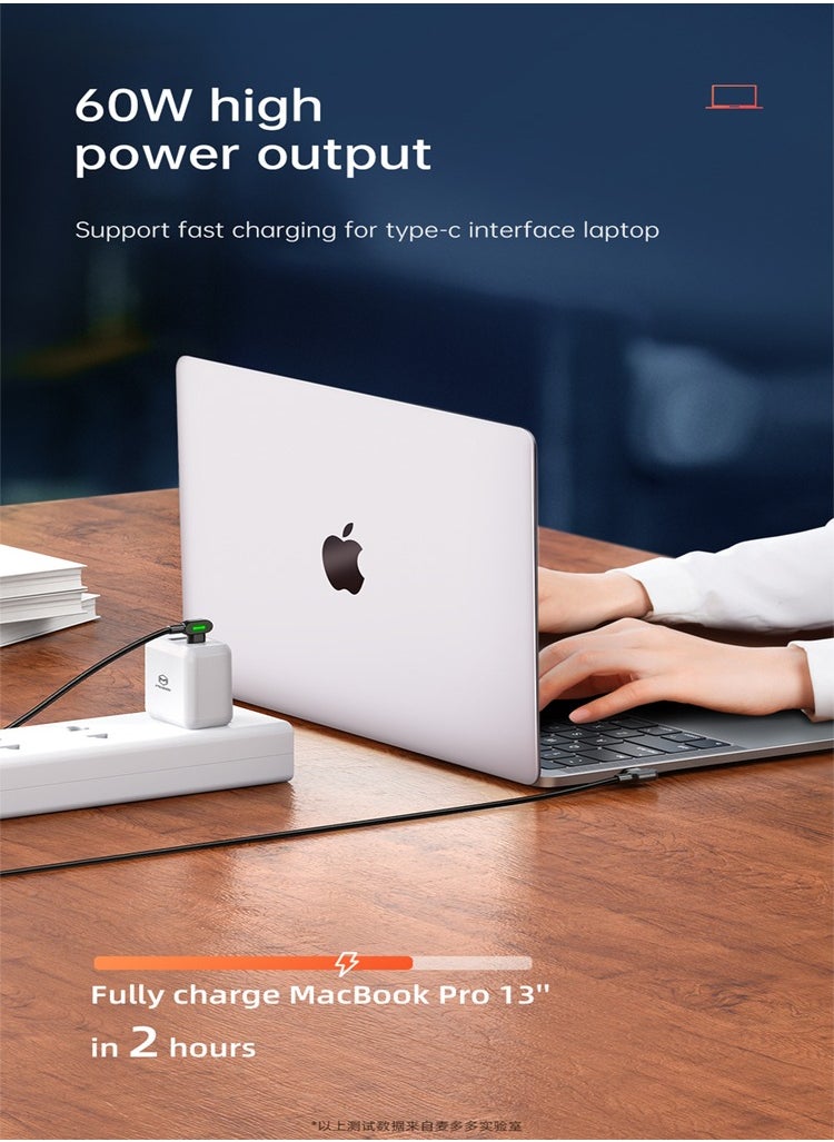 مكدودو كيبل تايب سي لتايب سي 60W PD شحن سريع للألعاب  - Image 5