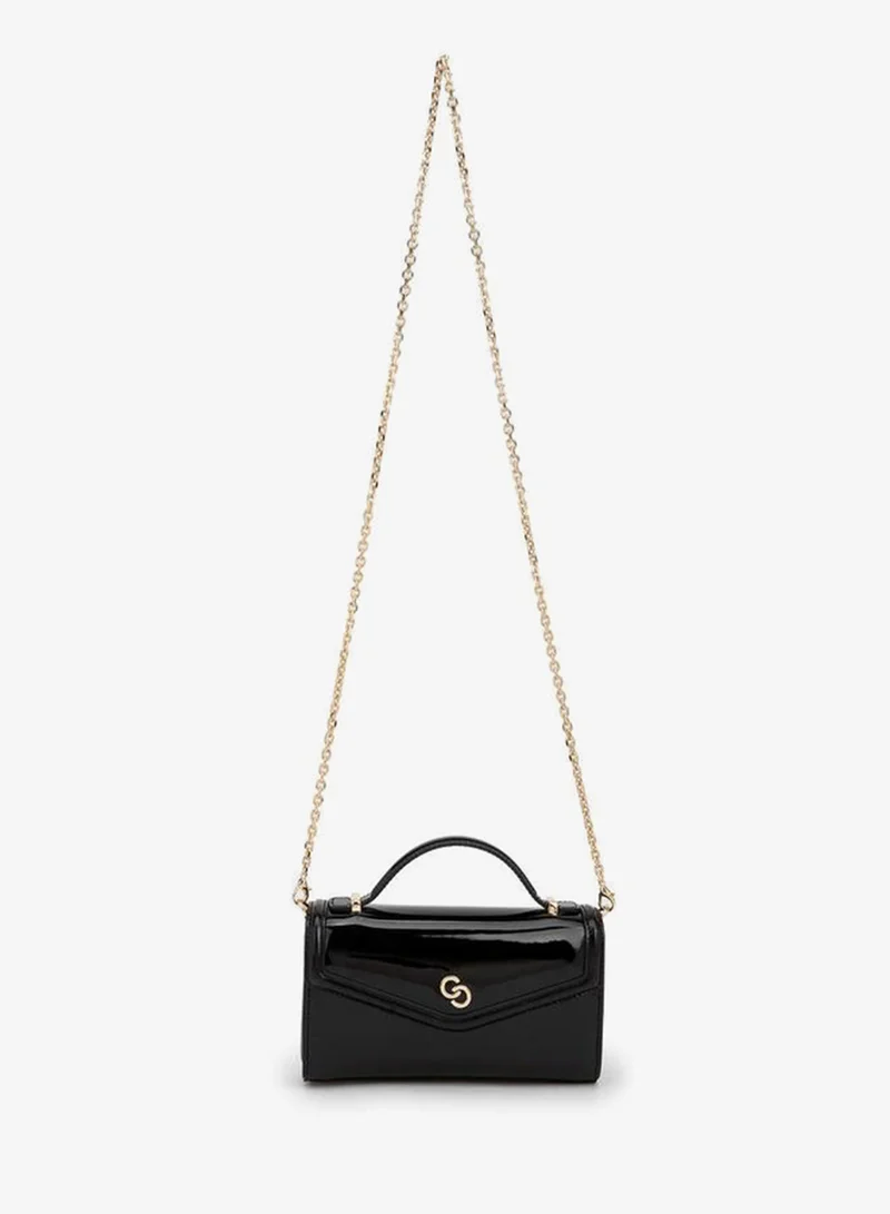 سيليست Solid Crossbody Bag With Chain Strap Ramadan Collections