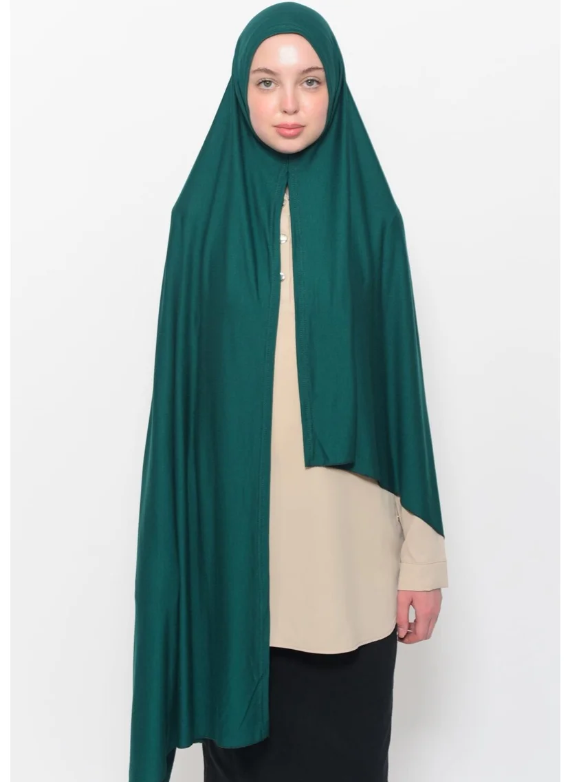 التوبة Ready Practical Interlocking Luxury Organic Plain Combed Cotton Shawl Cross Aligned - Green