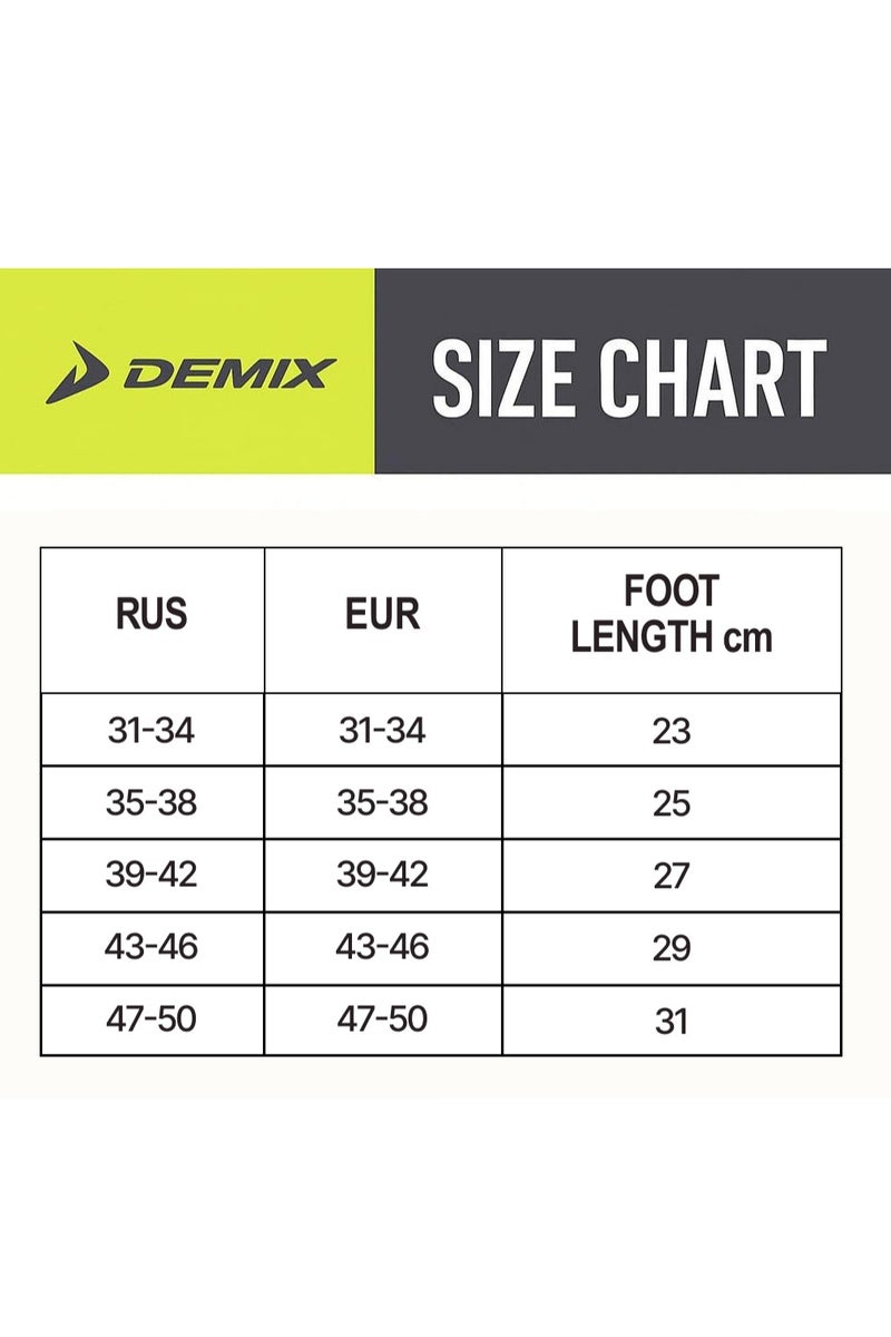Demix Sports Socks (2 Pairs), Beige, Unisex, Breathable Cotton, Silicone Heel Inserts, Flat Seams for Comfort, Ideal for Fitness & Training - Image 3