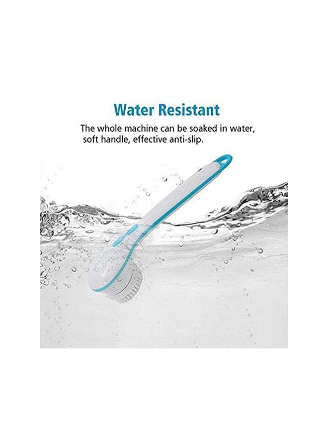 Zaboon Facial Cleansing Spin Brush Set With 5 Exfoliating Brush Heads Complete Face Spa System Cleaning Bath Brush Spin Spa Massage Electric Shower Spin - Image 3