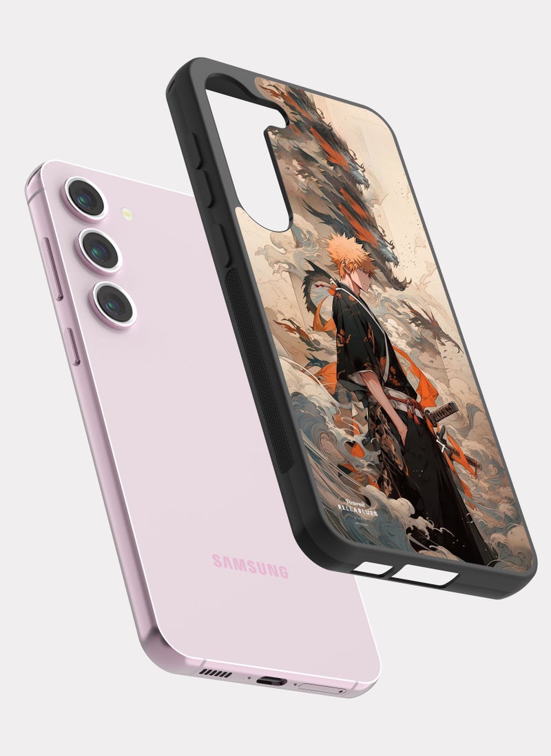 بكسلات كفر سامسونج جالكسي اس 23 بليتش إيتشيغو كوروساكي متعدد الالوان - Image 2