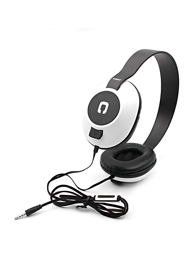 Komc Gaming Headphone With Mic Suitable For Frotnite Game And Online Games, Smartphones Headsets With Strong Bass Stereo Tangle-Free 3.5 Mm Jack Wired Cord Over-Ear Headset With Microphone - Image 3