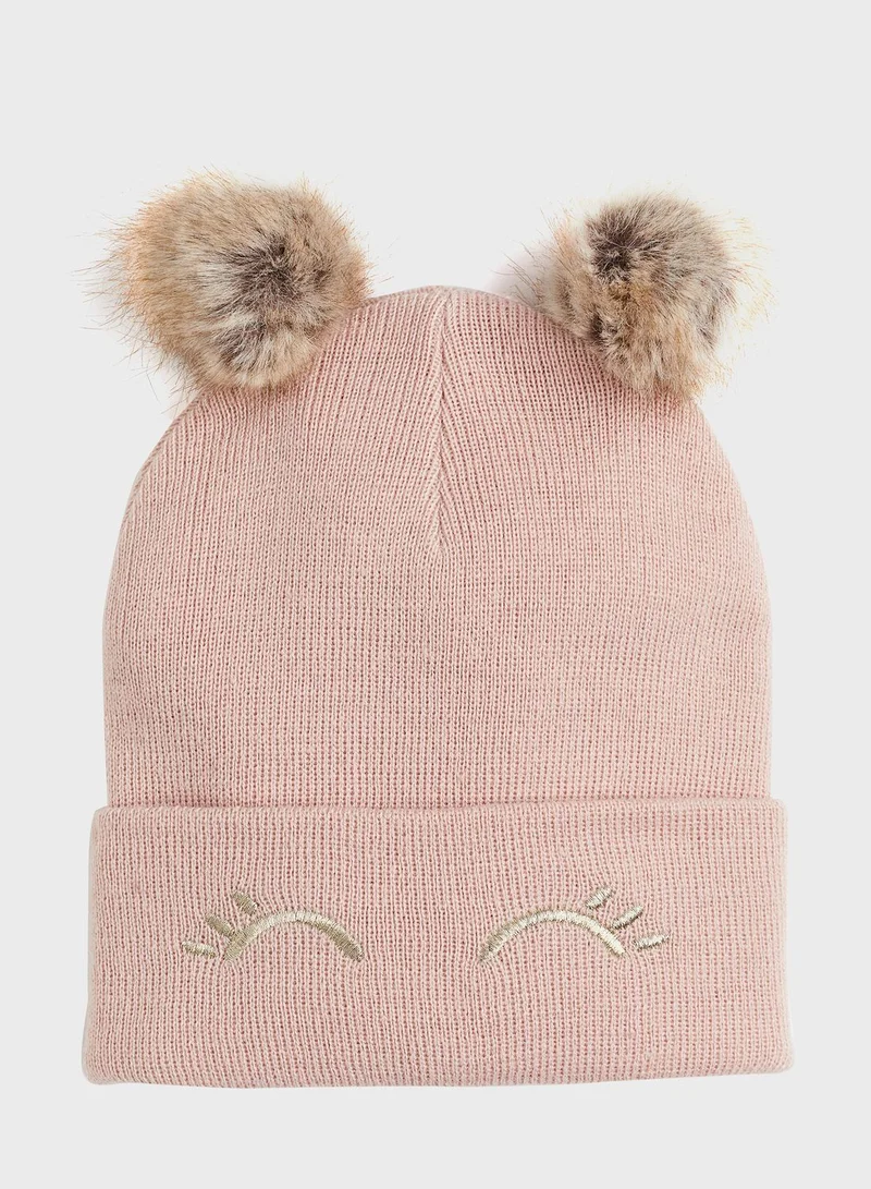 H&M Kids Pompom Beanies