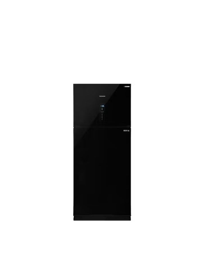 TORNADO Refrigerator Inverter Digital No Frost 450 Liter Black RF-580ATV-BK 