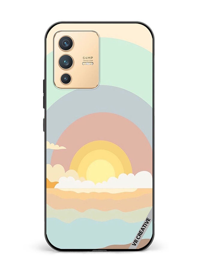 VR CREATIVE Protective Case Cover For Vivo V23 5G Design Multicolour - Image 1