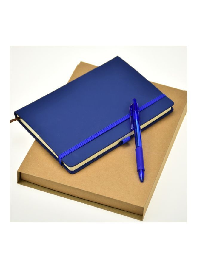 NIBEMINENT Note Book With Ball Pen Set Blue - Image 2