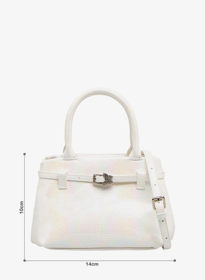 MISSY Embellished Tote Bag with Double Handle - Image 2