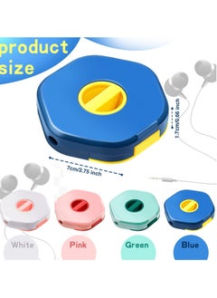 SYOSI 8PCS Cable Management Retractable Cord Organizer, 2 in 1 Cord Organizer Wire Organizer Cord Holder Small Winder Case Phone Holder for Solving Tangles, Headset, Office, Home Supplies  - Image 3