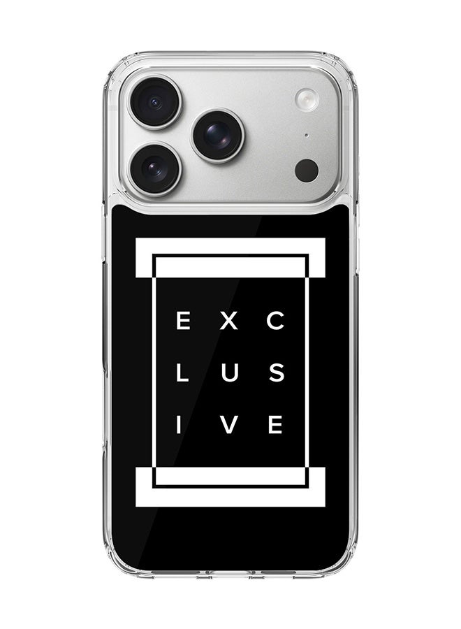 Stylizedd Classic Clear MagSafe Case for iPhone 17 Pro , Hybrid Soft Case Flexible Edges Anti Drop TPU PC Gel Thin Transparent Cover [ Designed for iPhone 17 Pro ] - Exclusive