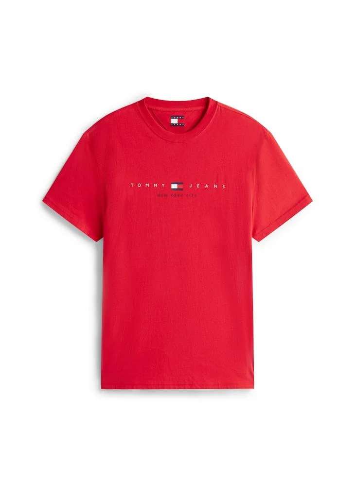 TOMMY JEANS Americana Regular Fit Short Sleeve T-Shirt