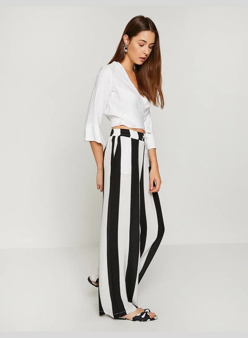 KOTON Color Block Trousers