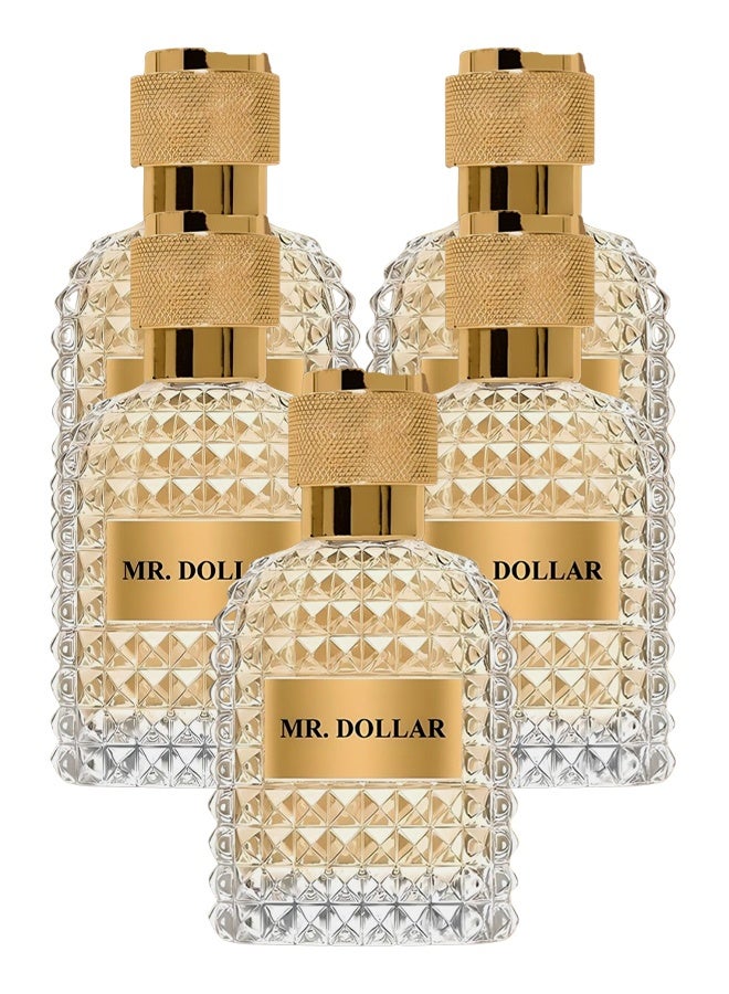 MR. 5 Pieces Mr Dollar Perfume For Men 100ml EDT - Image 1