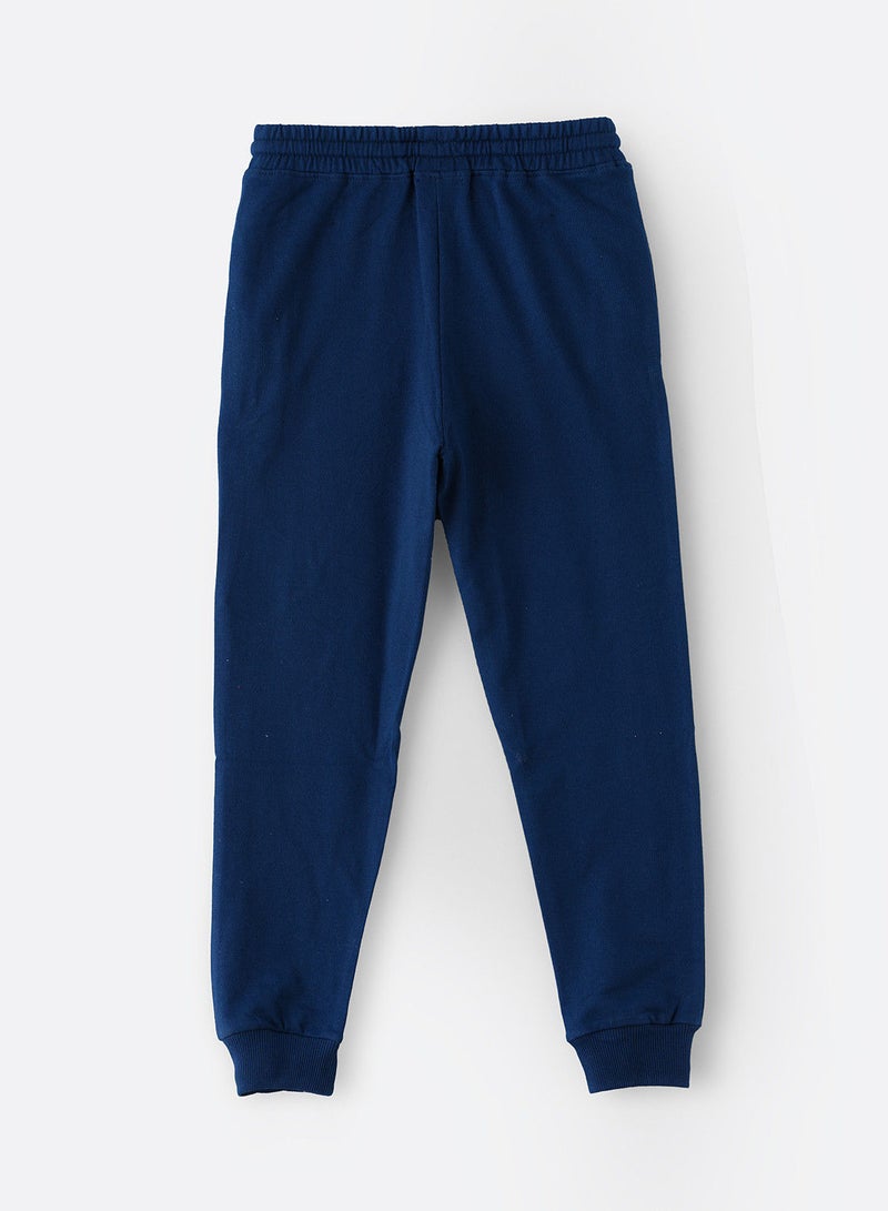 JAM Knit jogger with stripe at side seam - Image 2