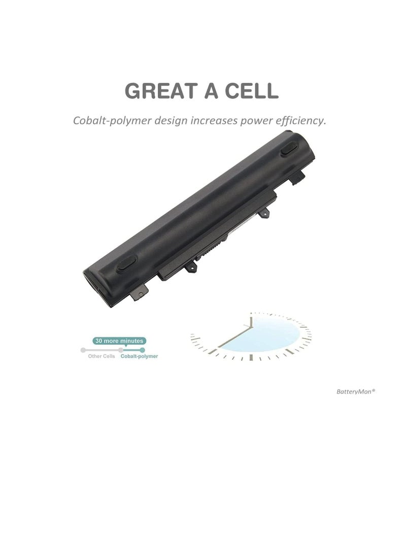 Generic - New AL14A32 Laptop Battery Replacement for Acer Aspire E1-571 E5-571 E5-411 E5-421 E5-511 E5-521 V3-472 V3-572 E14 E15 Touch Extensa 2509 2510 - Image 1
