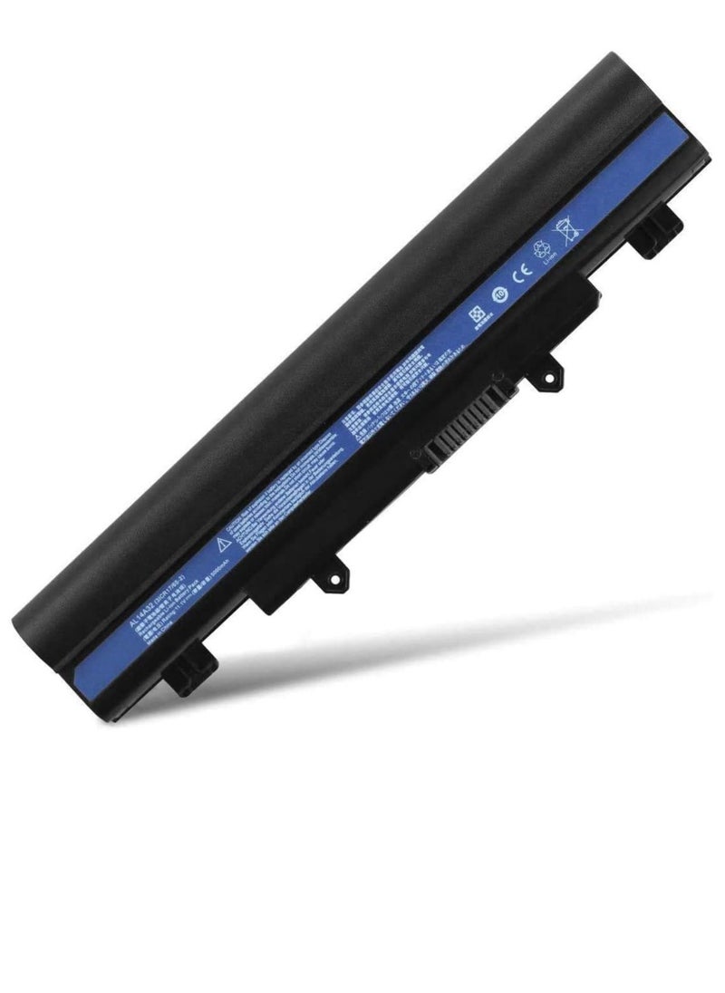 Generic - New AL14A32 Laptop Battery Replacement for Acer Aspire E1-571 E5-571 E5-411 E5-421 E5-511 E5-521 V3-472 V3-572 E14 E15 Touch Extensa 2509 2510 - Image 1